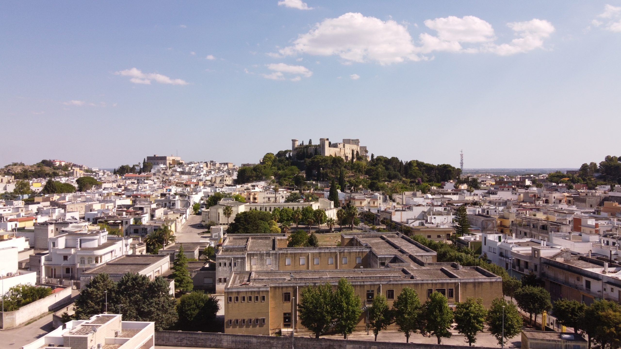 Swabian,Castle,Stands,Over,Oria,Town